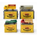 Matchbox: A collection of four Matchbox Series boxed vehicles to comprise: Karrier Bantam Bottle