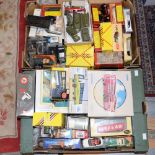 Two boxes of assorted boxed diecast vehicles to include Corgi,