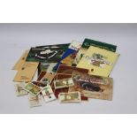 Panetellas John Player cigarette cards and display albums Q