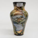 A Moorcroft Landscape Medley vase 2005, shouldered form,