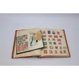 Stanley Gibbons Swiftsure Album containing British and World stamps together with a smaller album