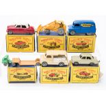 Matchbox: A collection of six Matchbox Series boxed vehicles to comprise: Vauxhall Cresta No.