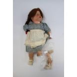 A German ceramic doll