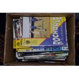 Football programmes, Rochdale, Shrewsbury Town,