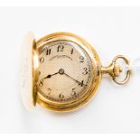 Vacheron and Constantin, an 18ct gold Hunter pocket watch of small proportions,