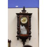 A Vienna style wall clock