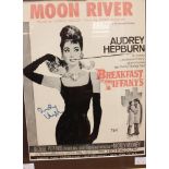 Autograph attributed to Audrey Hepburn on 21+ Series song sheet (published by Famous Music