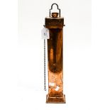 An early 20th Century copper warmer,