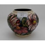 A Moorcroft 1st quality vase in the Phoebe Summer pattern, in an unusual colourway,