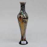 A Moorcroft vase in the 'Style of the Season' pattern, 1st quality,