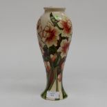 A Moorcroft vase in the 'Little Gem' pattern, 1st quality,