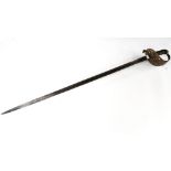 An early 19th Century long sword