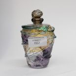 A Greenhalgh Studio glass perfume bottle