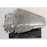 Locomotive Plaque: A Deltic Loco plaque, cast in the B.R.E.L. foundry at Swindon, No. 194/3000.