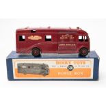 Dinky: A boxed Dinky Toys Horse Box 581, maroon,