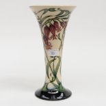 A Moorcroft vase in the Imogen pattern, 1st quality, in unusual colourway,