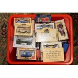 One box of assorted, boxed diecast vehicles to include Lledo, Days Gone,