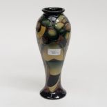 A Moorcroft Western Isles vase, 2006, elongated form,