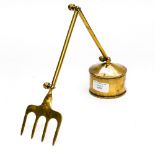 Thomas Jenkins Wrexham - Welsh interest brass toasting fork