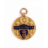 Football Medal: A Derbyshire F.A.