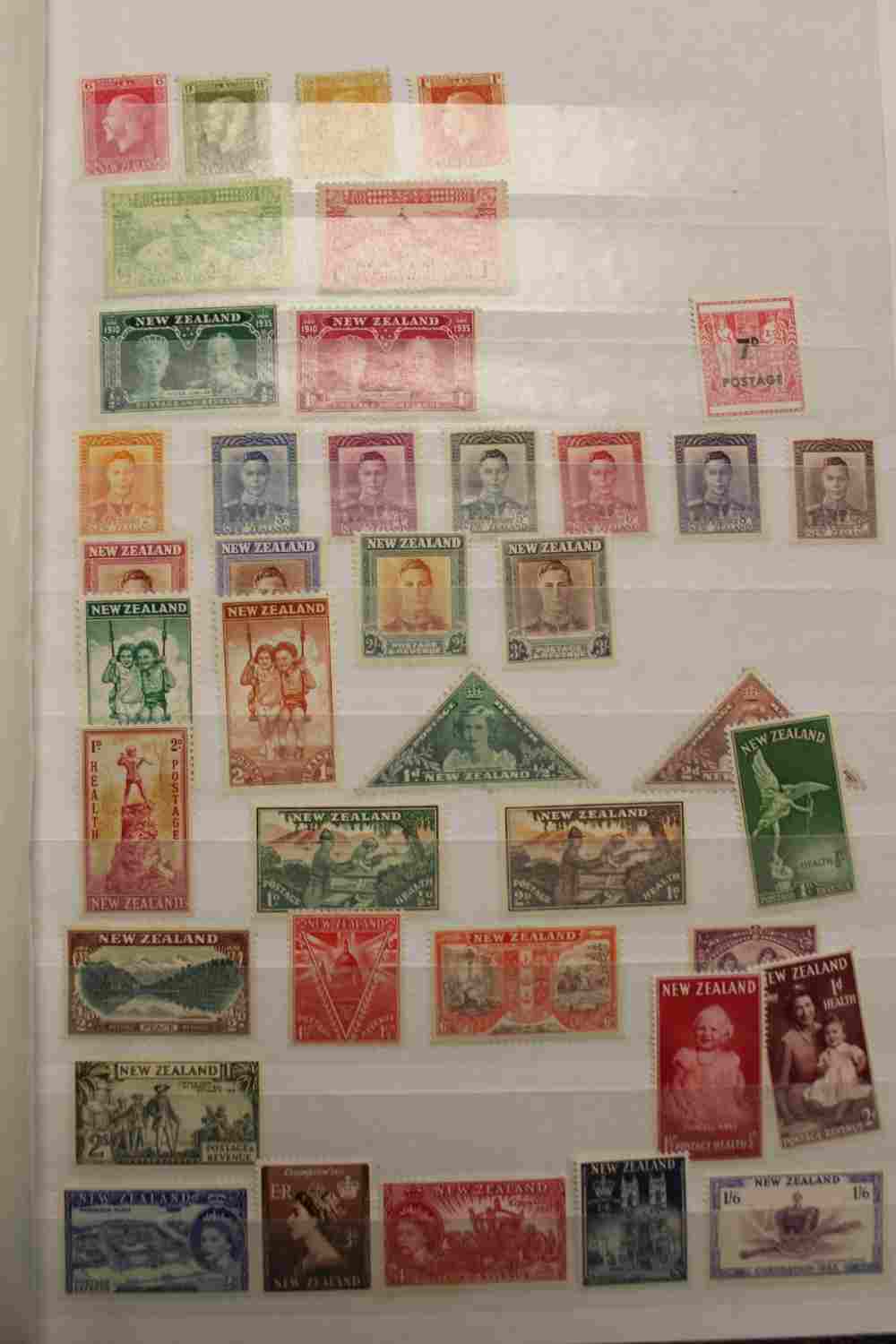 Box containing seven albums with mint and used British Commonwealth, - Image 2 of 3