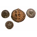 Roman Byzantine & Indo Scythian Coin Group (4).