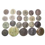 Roman Bronze Coin Group (23).