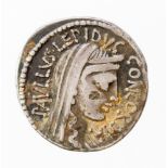 L. Aemilius Lepidus Paullus denarius, Rome, 62BC. Obv.