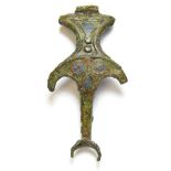 Enamelled 2nd century Trumpet-Headed Brooch.