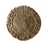 Henry VIII Groat 1509-1547. mm. Pheon Laker bust D, Spink 2337 E. 25mm, 2.78g, Very Fine.