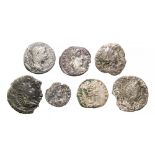 Roman Silver Coin Group (7).