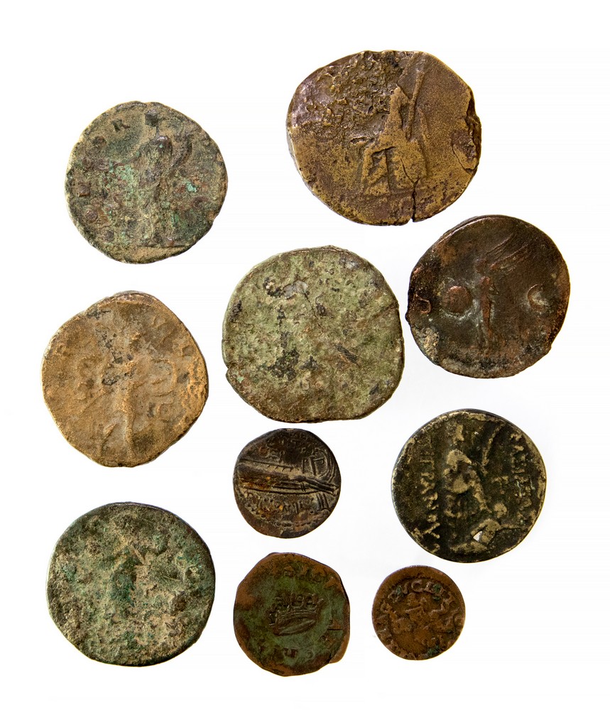 Sestertius/As group to include coins of Nero, Vespasian, Faustina I, Severus Alexander, Maximinus, - Image 2 of 2