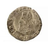 Charles I Sixpence, Tower Mint, 1625. Group A, first bust in coronation robes. mm. Lis.