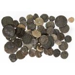 Roman Bronze Coin Group (74). Coins dating from the 2nd - 4th century AD. Varied condition.