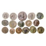 Roman Bronze Coin Group (16).