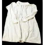 A 19thC linen smock from a rural museum collection.