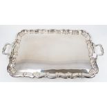 A late 19th, early 20th century large Welbeck plate tray, The Alex Clarke manufacturing Co.