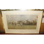 Snaffles, Grand National 1926, 'The Canal Turn', artist proof,