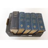 One box of medical books: volumes I to IV of 'A System of Treatment' dated 1912;