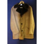 A gentlemans sheepskin moorlands coat 3/4,