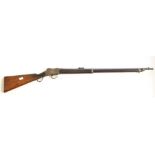 Francotte Martini Cadet Lever action rifle in 297/230 calibre. Serial number 1159.