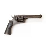 Martin Revolver. 4 inch barrel. 11mm cal. Mrked "Revolver System Martin" to barrel.