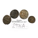 Silver and Bronze Antoninianus Group, Numerian, Gallienus and Gordian III. (4).