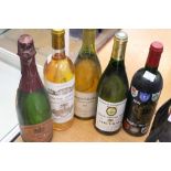 Wine including Chateau Filhot, Sauternes 1987, Chasagne Montrachet 1978 etc.