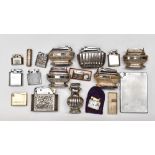 A collection of assorted table and pocket cigarette lighters (parcel)
