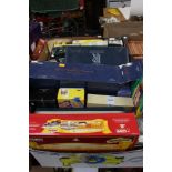 Two boxes of boxed assorted Corgi vehicles to include Showman's Range, Classic Commercials,