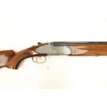 12 Bore Rizzini Over and Under Shotgun. 28 inch barrel. Serial number 62291.