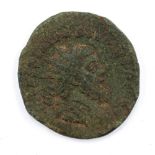 Postumus Æ Double Sestertius AD 260-269. Obv.