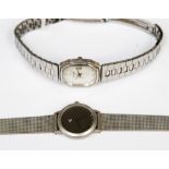 A ladies stainless steel bracelet 'Eterna' Swiss watch,