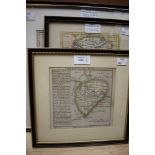 Three antique maps of Rutland: 'A Map of Rutland Shire', W. H.